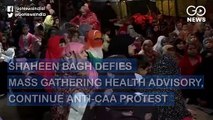 कोरोना के बावजूद CAA के खिलाफ शाहीन बाग में महिलाओं का धरना जारी, धरने का आज 95वां दिन