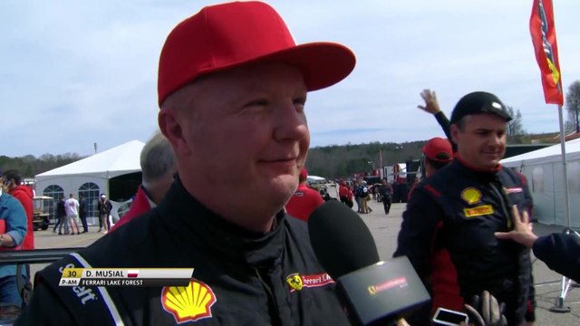 Ferrari Challenge NA - Dave Musial talks race 2 results at Road Atlanta