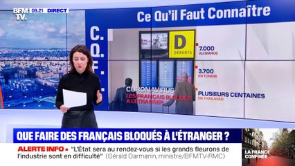 Que faire des Français bloqués à l'étranger ? - 18/03