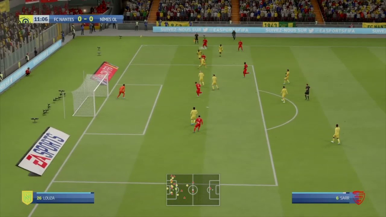 L1 - 29e journée : notre simulation FIFA 20 de FC Nantes - Nîmes Olympique