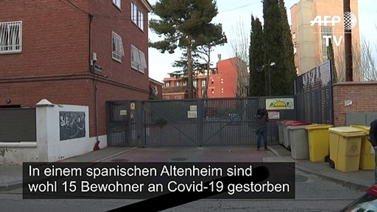 Angehöriger: 15 Corona-Tote in einem spanischen Altenheim