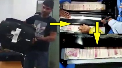 ബാഗ് പരിശോധിക്കാൻ എടുത്തതാണ് ഉദ്യോഗസ്ഥർ , ബാഗിന്റെ അടിവശം കണ്ടു ഞെട്ടിപ്പോയി