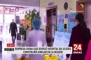 Cusco: empresa china construirá hospital para atender pacientes con coronavirus