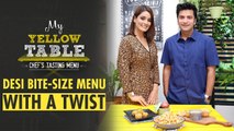 Bhel Puri Salad & Cheese Paani Puri Recipe | My Yellow Table | Chef Kunal Kapur | Rushali Rai