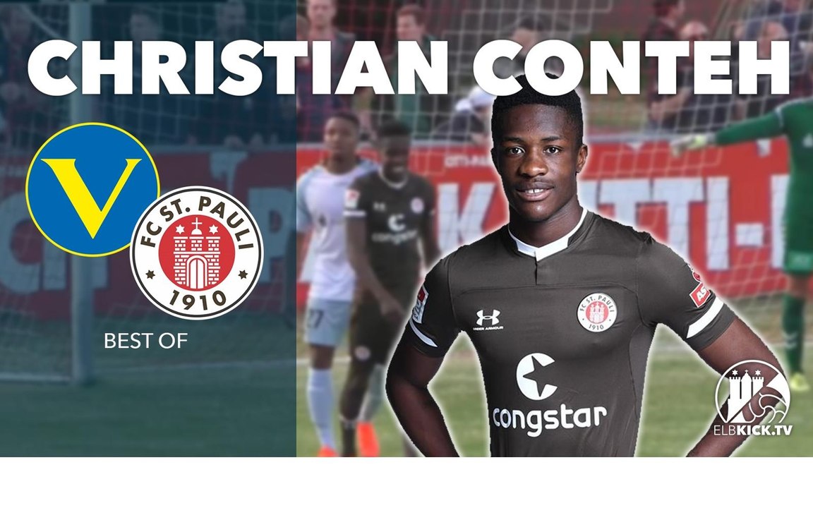 Flink, Dribbelstark, Gutaussehend: Das ist St. Pauli-Zauberfuß Christian Conteh
