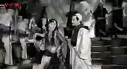 الراقصة ليلى الجزائرية مع فريد الأطرش في أغنية نورة