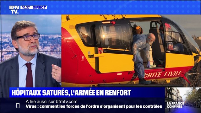 Hôpitaux saturés, l'armée en renfort (4) - 18/03