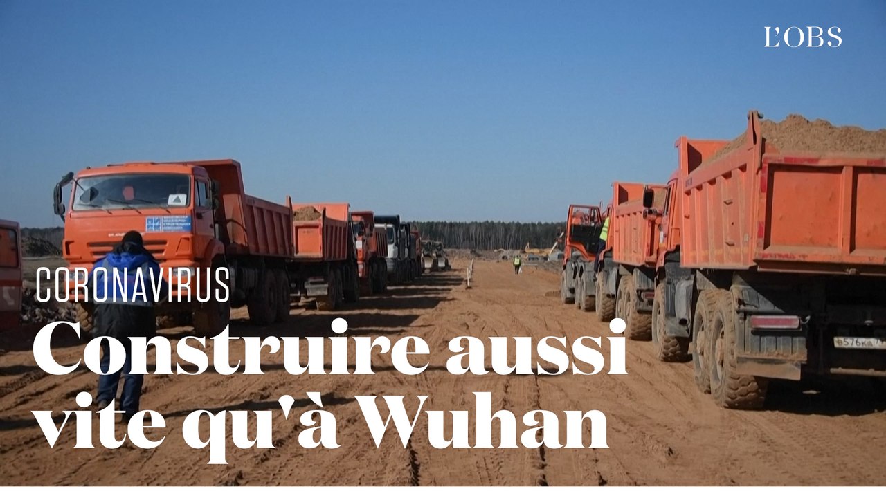 Coronavirus : la Russie construit un hôpital en préfabriqués près de Moscou, sur le modèle de Wuhan