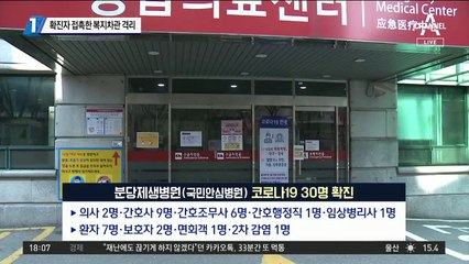 확진자 접촉한 복지차관 격리