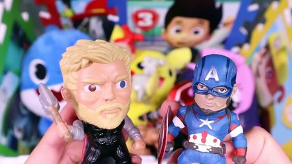 Colors And Characters, Learn With Avengers, Paw Patrol, Hulk, Iron Man, Super Heroes For Kids