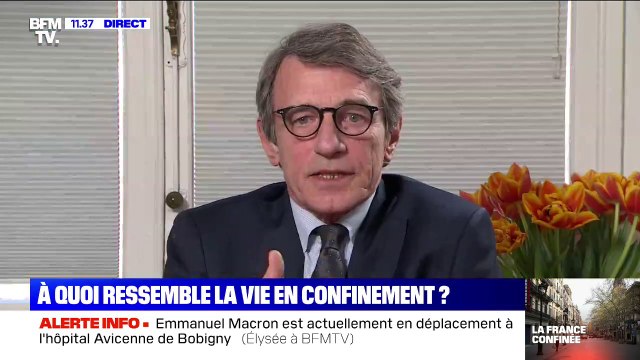 Pour le président italien du Parlement européen, le confinement est la meilleure solution contre l'épidémie de coronavirus