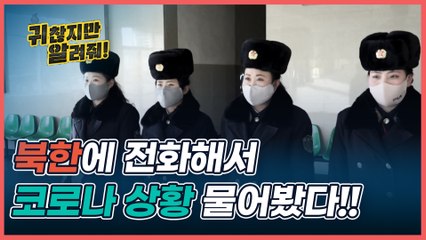 오늘 아침 북한에 전화해 물어본 현재 북한 코로나 상황!! [귀찮지만 알려줘 ep.1]