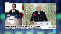 Pandémie de COVID-19 : En Algérie, le mouvement Hirak est suspendu