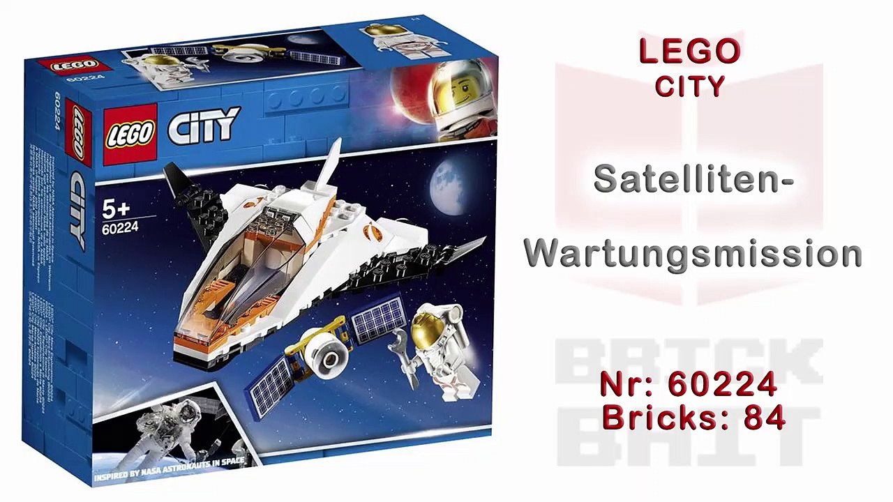 [LEGO] Satellite Service Mission - Speedbuild (City No. 60224)