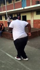 Dance moves on street