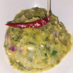 উচ্ছে এবং লাল আলুর ভর্তা গরমে খেতে মজা#karelakabharta