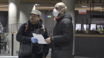 Viajera:  "Mis compañeras no pueden ir en coche por el coronavirus, son tres"