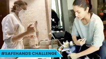 SafeHands Challenge: Anushka Sharma And Deepika Padukone Participate