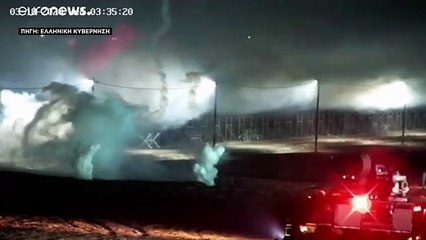 Απόπειρα παραβίασης των ελληνικών συνόρων (vid)