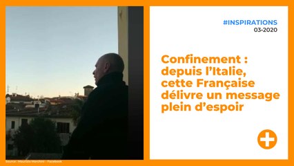 Coronavirus : il donne des concerts en direct de son balcon à Florence, en Italie