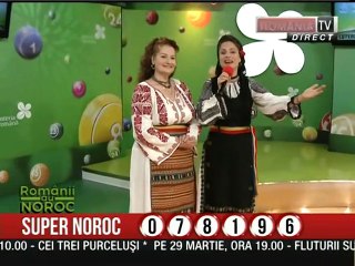 Alina Sarbu - Mama mea cu suflet bland (Romanii au noroc - Romania TV - 10.03.2019)