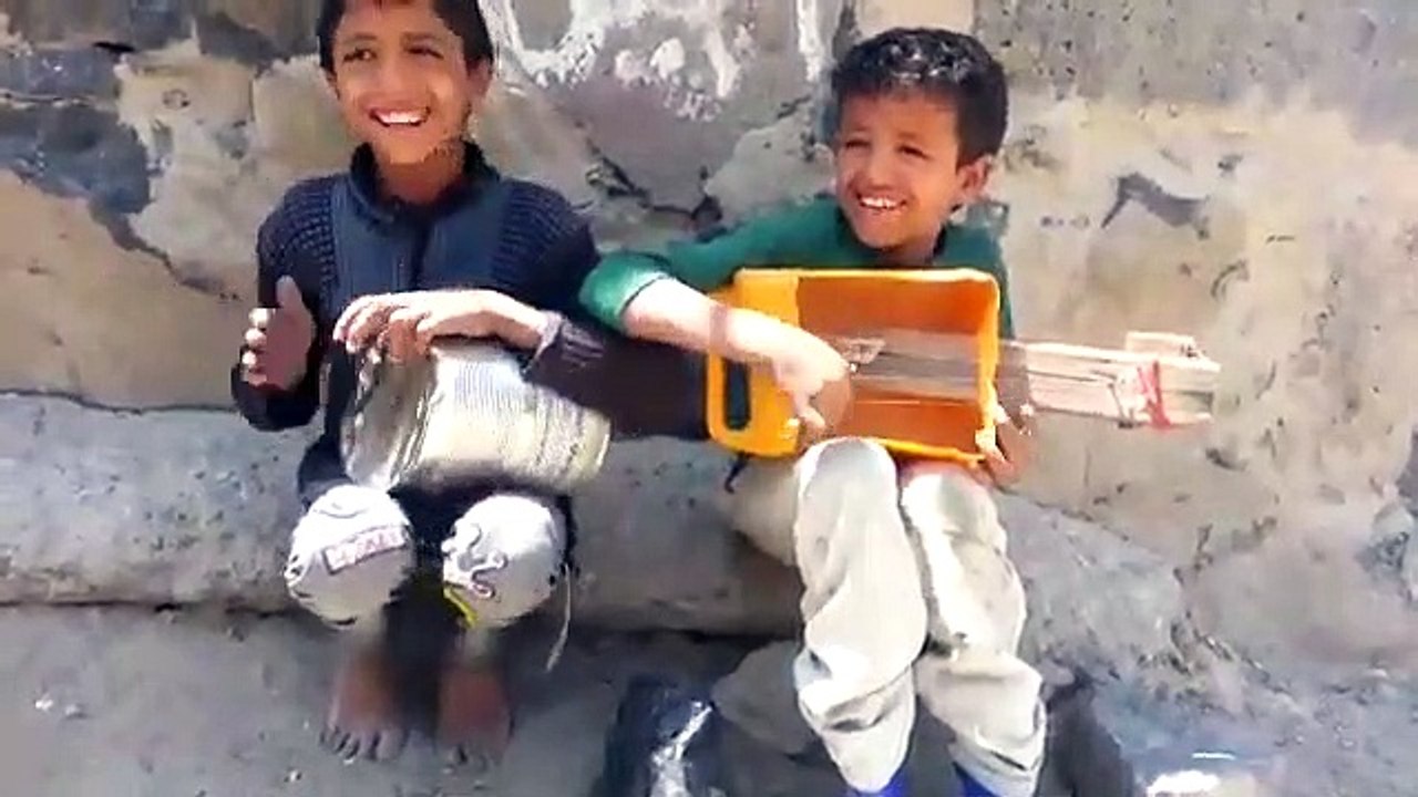kids sing song with friend