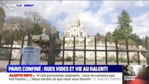 Confinement : Paris au ralenti, les rues de Montmartre vides