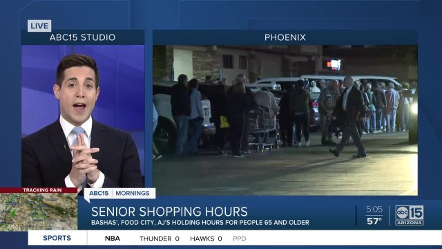 Senior shopping hours begin at Valley stores