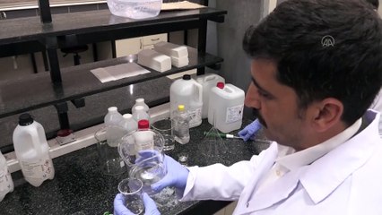 Akademisyen çiftin dezenfektan üretimi - ADIYAMAN