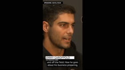 Jimmy G hails Brady's impact on his own career