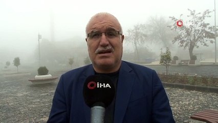 Tarihi Harput Mahallesi Sisle Kaplandı, Kartpostallık Görüntüler Oluştu