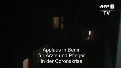 Applaus für Ärzte und Pfleger: Auch Berliner machen mit