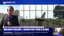 L'avion militaire transportant les malades de l'hôpital de Mulhouse a atterri à Istres