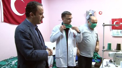 N95 standartlarına uygun ve yıkanabilir maske Van’da üretildi