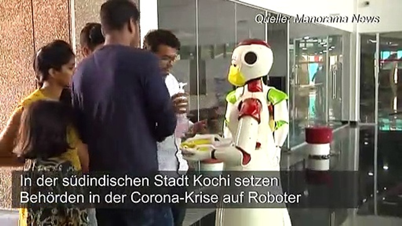 Roboter im Einsatz gegen das Coronavirus