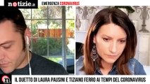 Il duetto di Laura Pausini e Tiziano Ferro ai tempi del coronavirus | Notizie.it
