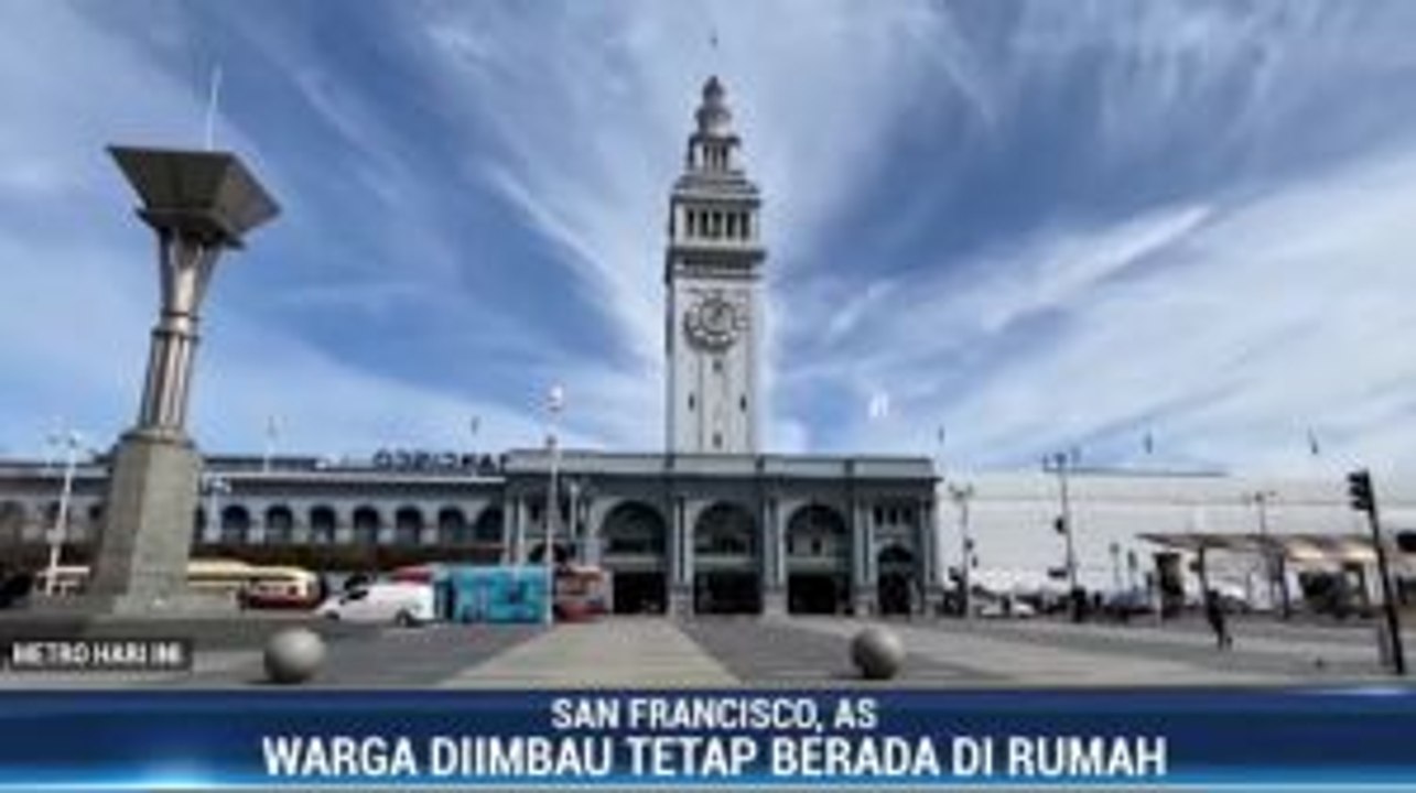 San Fransisco Lengang Akibat Corona
