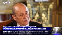 Jean-Yves Le Drian annonce que la Chine envoie un million de masques et du matériel médical en France
