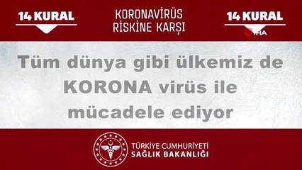 Korona virüsü tedbirlerini video çekerek anlattılar