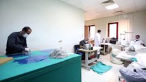 Diyarbakır Gazi Yaşargil Eğitim Araştırma Hastanesi kendi maskelerini üretiyor