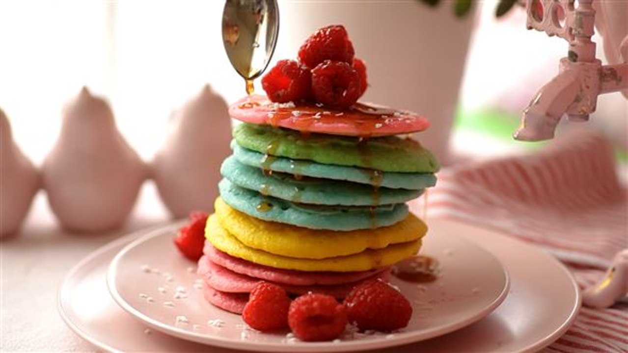 Lass dir diese Pancakes auf der Zunge zergehen