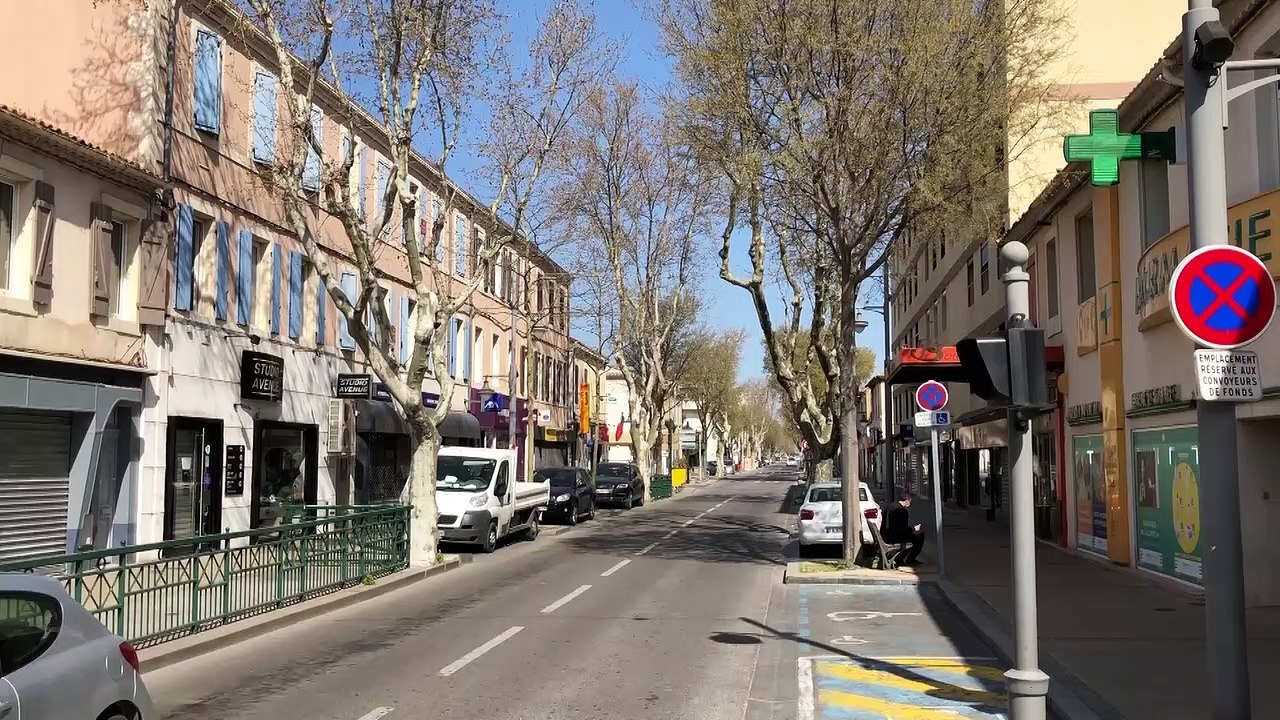 Les rues de : Miramas, calme sur la ville