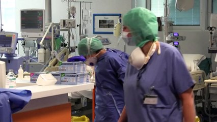 Hospitais italianos em desespero