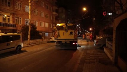 Korona virüs önlemi için dezenfekte çalışmaları yoğunlaştırıldı