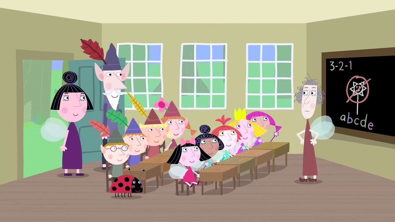 Une école très insolite!  Le Petit Royaume de Ben et Holly  Dessin animé