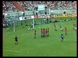 Euro 84 (Finale France-Espagne 1-0 - Coup franc de Platini,