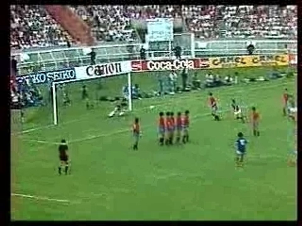 Euro 84 (Finale France-Espagne 1-0 - Coup franc de Platini,