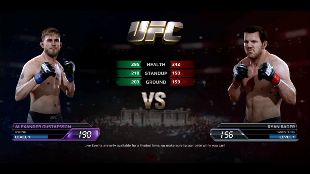 Ea Sport UFC Alexander Gustafsson VS Ryan Bader Hari Ini Guys