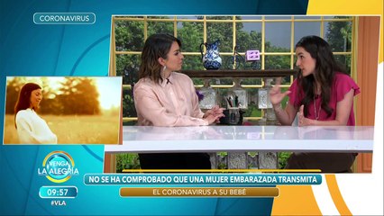 ¿Qué cuidados deben tener con el coronavirus las mujeres embarazadas? | Venga La Alegría