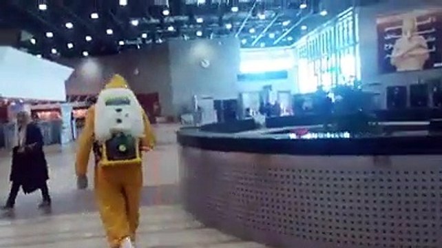 تعقيم وتطهير مطار الأقصر الدولى